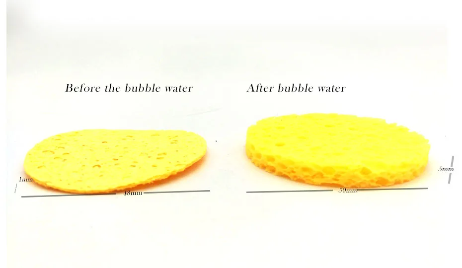 20pcs/lot Soldering Iron Tip Welding Cleaning Sponge Pads /High Temperature Enduring Round Shape 50*50*5mm plastic welder stapler