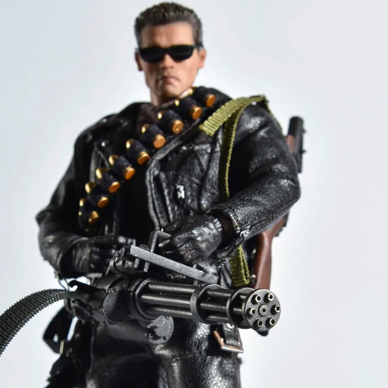 

Great Twins 1/12 Judgment Day Terminator 2 Arnold Schwarzenegger T800 Collection Action Figure for Fans Holiday Gift