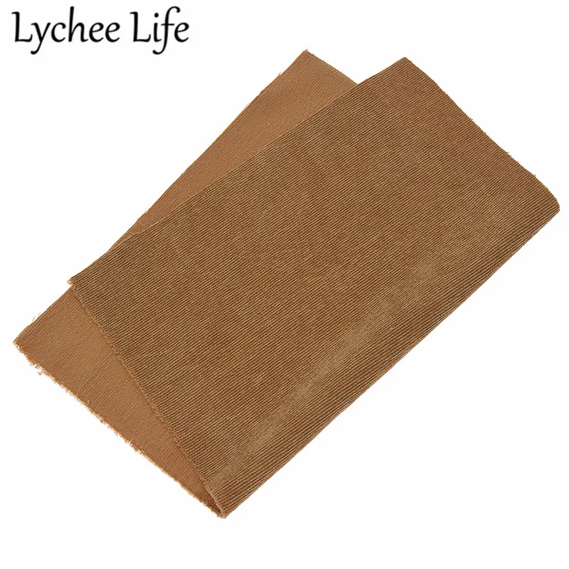 Lychee Life тисненая бархатная ткань в полоску 29x21 см, Полиэстер, Хлопок, ткань, сделай сам, ручная работа, швейная одежда, сумки, товары для украшения - Цвет: 4