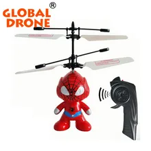hot sale!!!Toys flying remote control toy spaceman rc robot Flying electronic toys,Russian or English mini drone