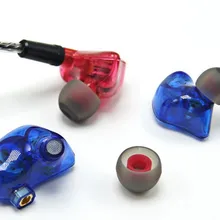 Двойной блок двойной динамики динамические наушники прозрачный Ухо Стиль любителей спорта бас