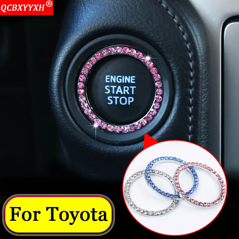 Buy QCBXYYXH Car styling Car Metal Diamond Ignition