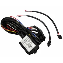 1 pcs Auto Controlador DRL Carro LEVOU Luz de Circulação Diurna Chicote Relé Dimmer On/Off 12 Nevoeiro Luz Estroboscópica função de escurecimento