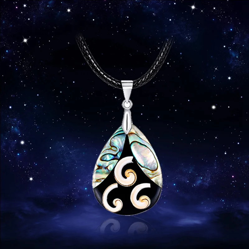 Новозеландское ожерелье-чокер из натуральной раковины абалона для женщин, подвески, подарок, макси воротник, модное ювелирное изделие