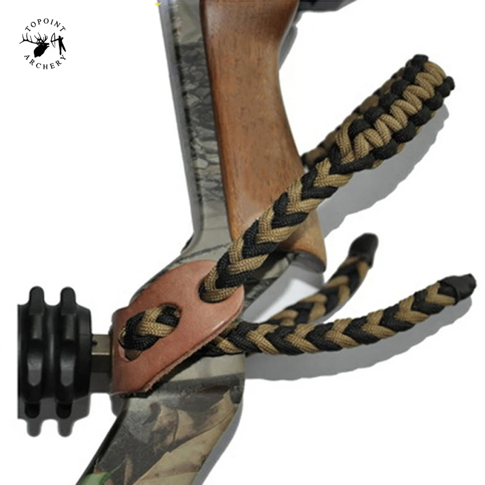 Compound Bow Wrist Ropes Nylon Paracord Wristbands Bow Rope for Bow Arrow Equipment Archey