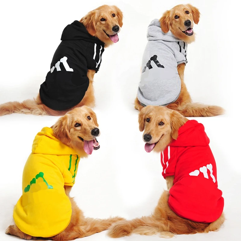 Winter dog clothes 2018 brand large breed dog dog fleece sports Hoodies