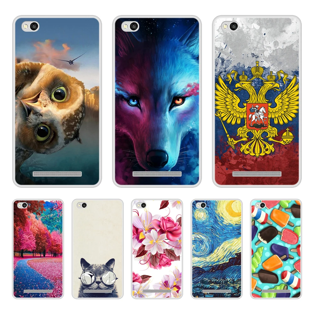 

Case Cover For Xiaomi Redmi 3 Soft Silicone TPU Cool Patterned Printed For Xiaomi Redmi 3 Phone Cases