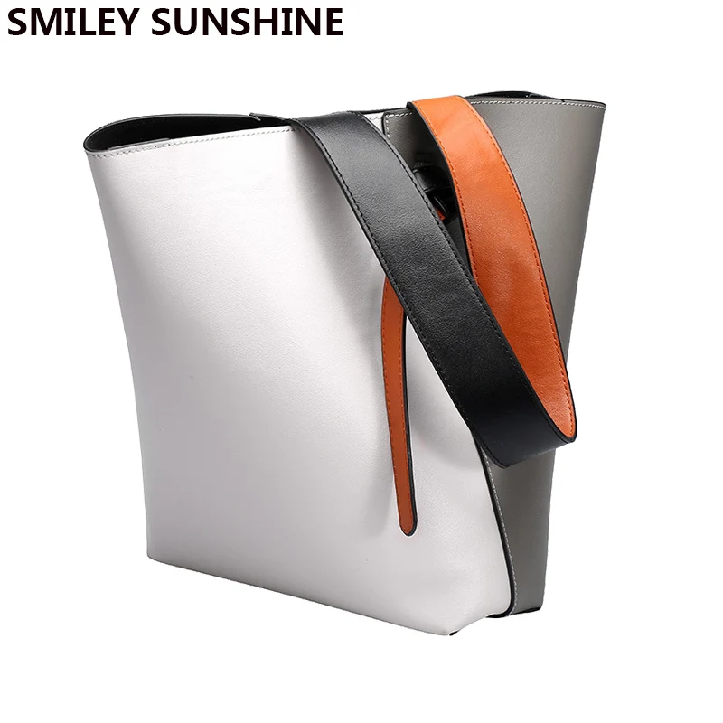 SMILEY SUNSHINE женская сумка ведро модные дизайнерские женские сумки на плечо кошельки