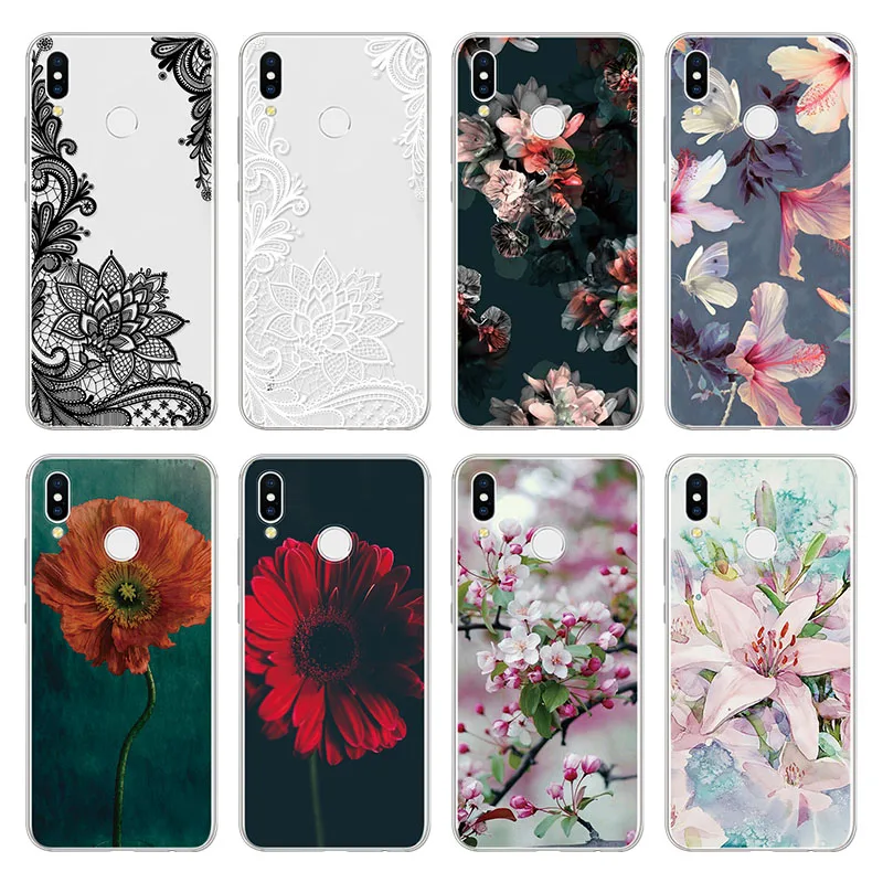 

Flower TPU Roque Cover Carcasa For Huawei Honor 8X 8C 8 7X 7C 7A Pro 7 View 20 10 9 Lite Play 8A 6X 6C 6A 5X 5C 4C 4A Funda Case