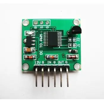 

Voltage to PWM 0-5v 0-10v to PWM 0-100% Linear Conversion Transmitter Module