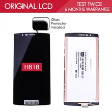 5.5 inch 100% Tested Original Brand 2560×1440 LCD For LG G4 Dual H818 H818P LCD With Touch Screen Digitizer Assembly