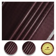 Дизайн Вышивание материал парча в Гвинейском стиле коричневый цвет хлопок Дамаск Абая Базен Riche ткань с Духи