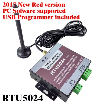 

Free shipping New RTU5024 GSM Gate Opener Relay Switch Remote Access Control Wireless Sliding gate Opener Android and iphone app