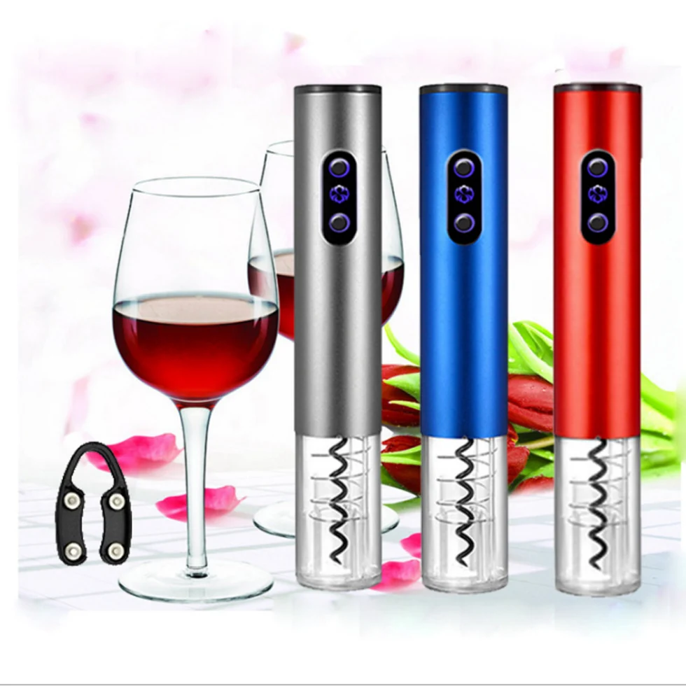 Buy 100 PCS Electric Wine Bottle Opener Corkscrew Cork