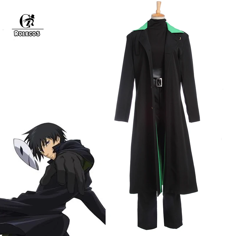 ROLECOS Darker than BLACK Anime Cosplay Hei Cosplay Costumes Men Outfit