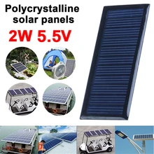 BCMaster Solar Panel Solar Cells Environmental 9*3.8cm 5.5V 60MA Reusable Phone Charger Mini Solar Charging Equipment
