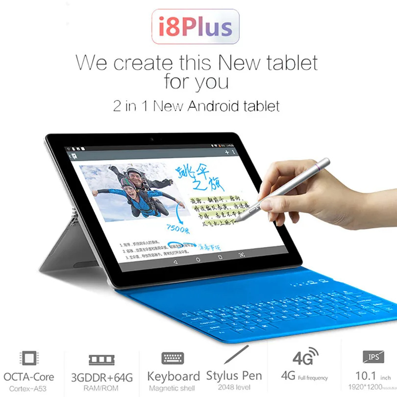 

VOYO i8 Plus 10.1inch Octa Core 3G RAM 64G ROM Dual 4G Android 7.0 OS Tablet PC A30