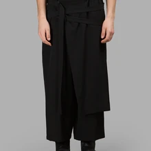 27-44 Мужская одежда GD стилист волос Мода повязки лодыжки длина брюки повседневные брюки плюс размер певица костюмы