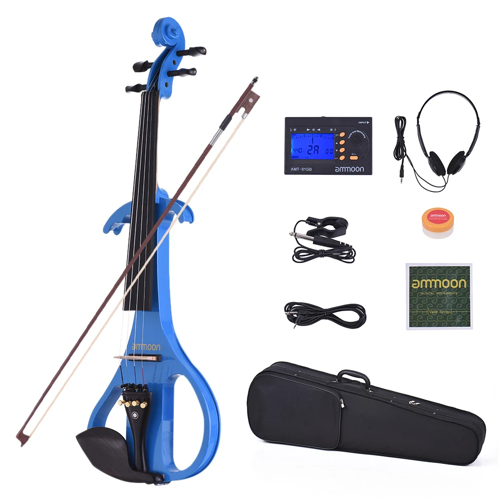 Ammoon Full Size Silent Violin - Geige