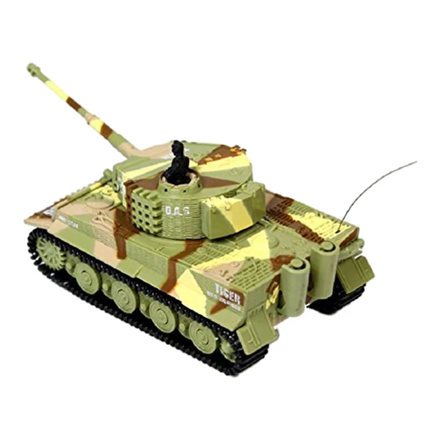 New Mini 172 49MHz R/C Radio Remote Control Tiger Tank 20M Kids Toy