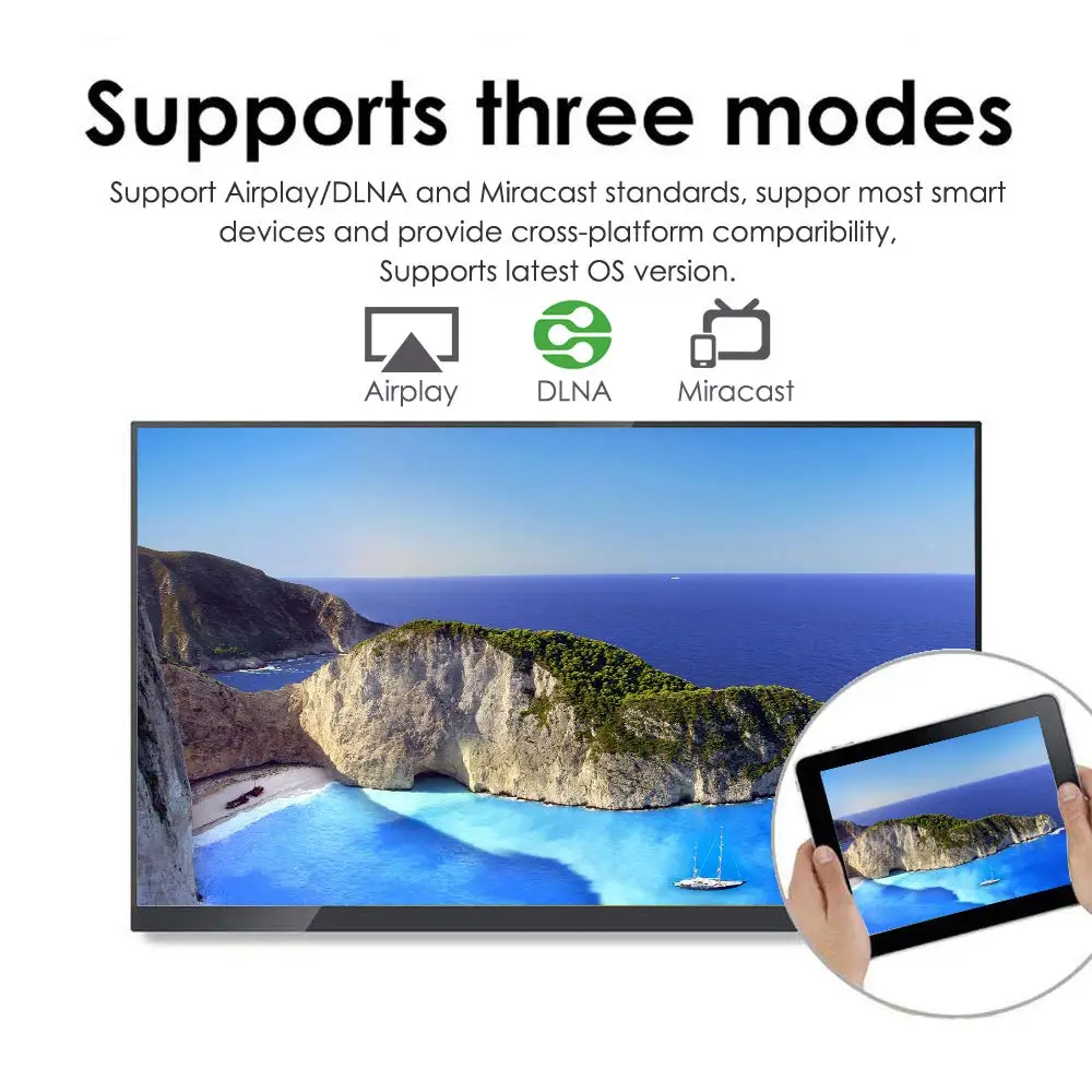 Anycast M2 4K Miracast любой Cast беспроводной DLNA AirPlay HDMI tv Stick Wifi дисплей ключ приемник для IOS Android PC