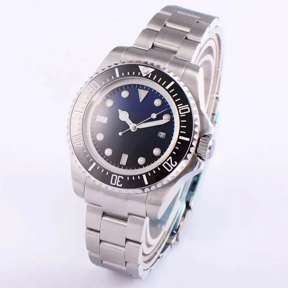 

PARNIS Men's Watch 44MM Blue Dial Japan MIYOTA Automatic Mechanical Movement Stainless Steel LB01