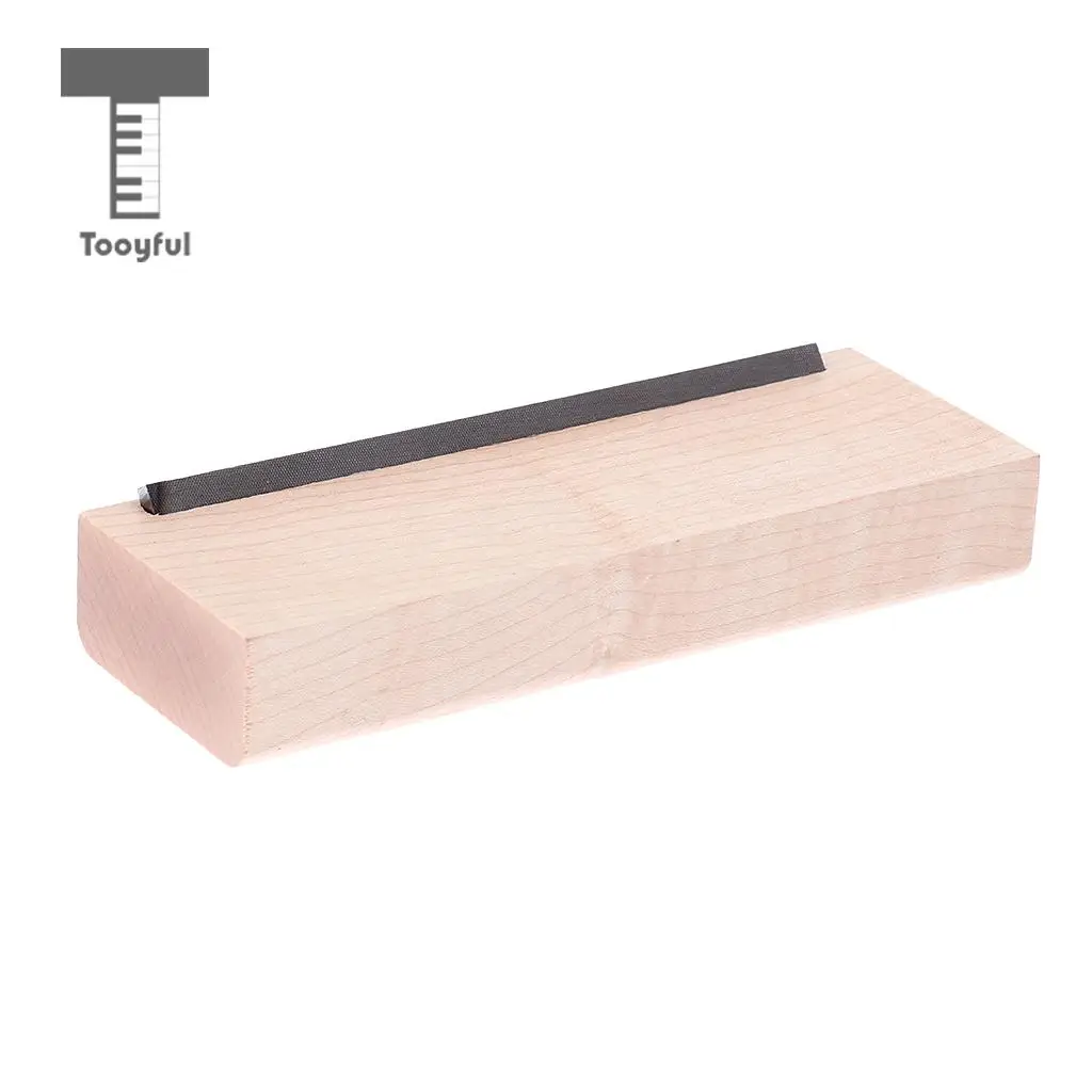

Wooden Guitar Neck Fret Sanding Leveling Beam Leveler Luthier Tool 175x60x30mm