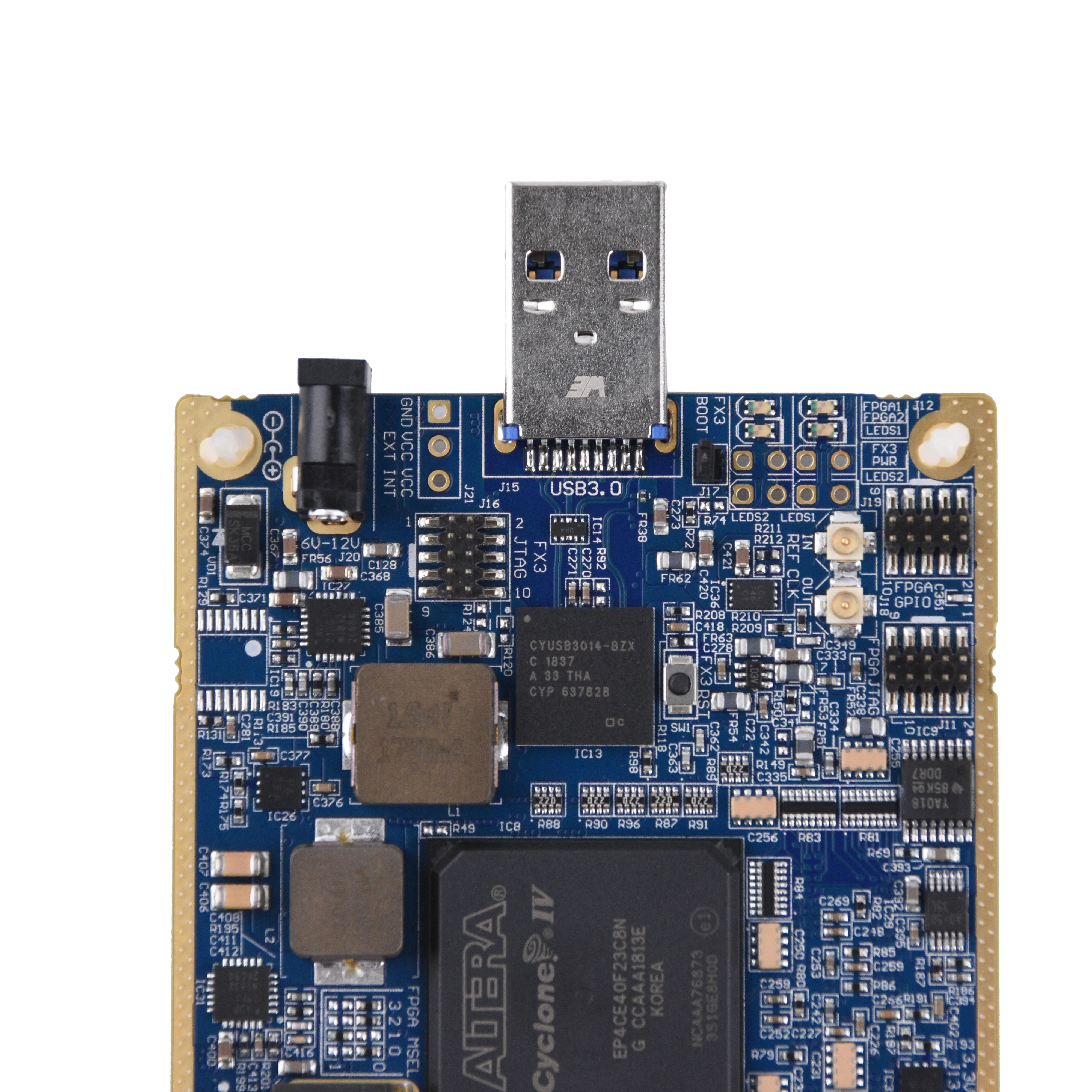 LimeSDR программное обеспечение Алюминий чехол и антенны для демо доска с открытым