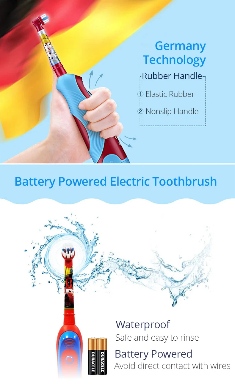 Oral b escova de dentes elétrica para