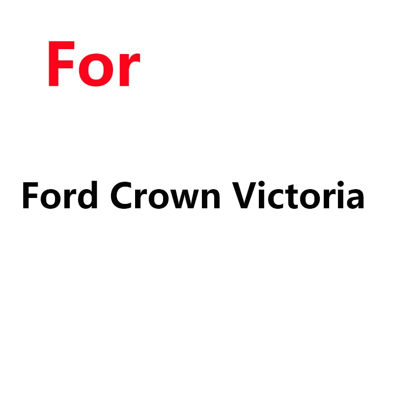 Cawanerl полное покрытие автомобиля Защита от Солнца Анти УФ снег чехол для защиты от дождя для Ford Tourneo Victoria Windstar Fiesta S-MAX Mondeo Scorpio - Название цвета: For Crown Victoria
