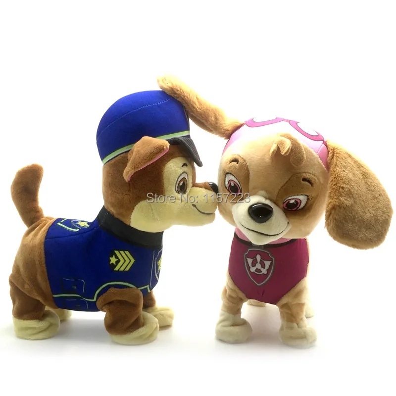 Beste Nieuwe jaar geschenk Zingen Wandelen Elektronische Huisdier Robot Hond Action Figure Interactieve ElectricToy Muzikale Hond Gift voor Kids Baby