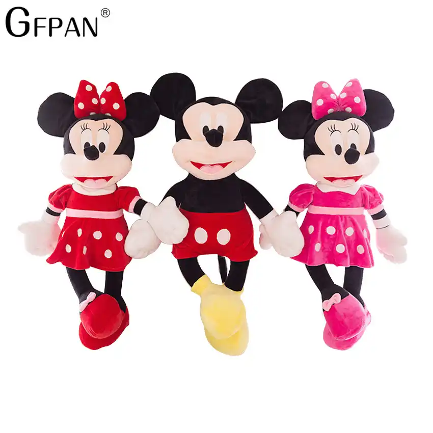 christmas minnie mouse soft toy