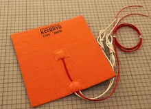 200*200, 200W @ 110 V, w/NTC 100 K Термистор, Keenovo силиконовый нагреватель 3d принтер нагреватель, тепловая кровать, гарантированное качество первого класса