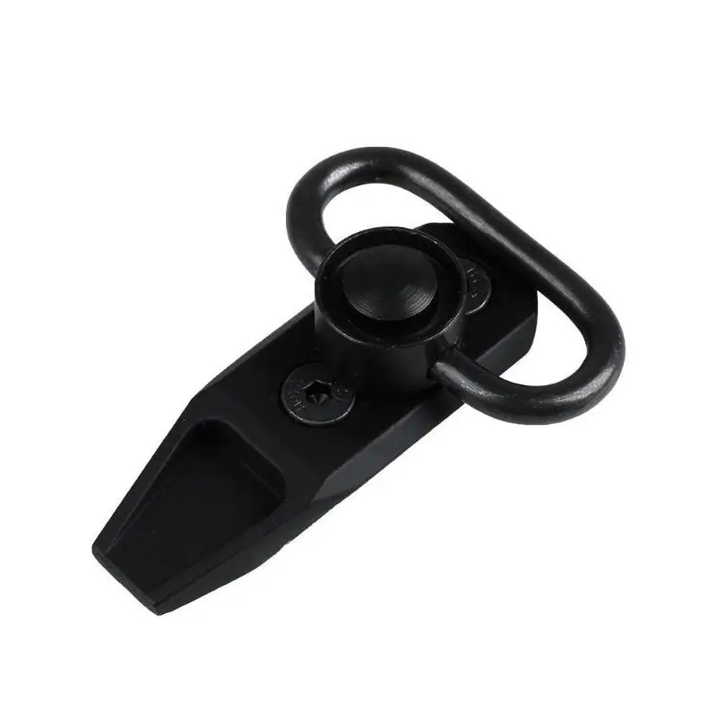 

Tactical Push Button Quick Release Modular Mount Direct Attachment Push Button Quick Detach QD Sling Swivel Hunting Accessories