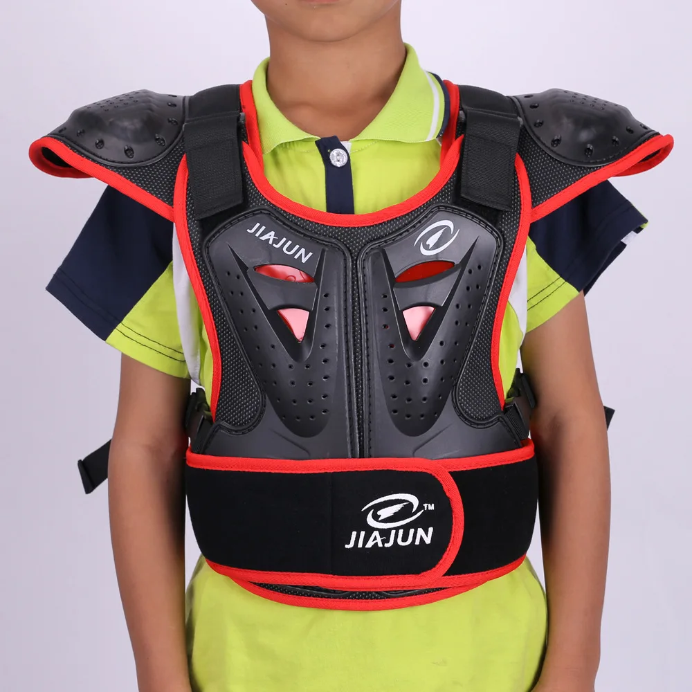 

Child armor Protector jacket kids Motorcycle Motocross back vest pads