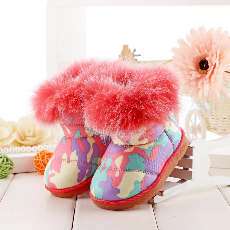 babys snow boots girls snow shoes infant 2014 soft outsole children