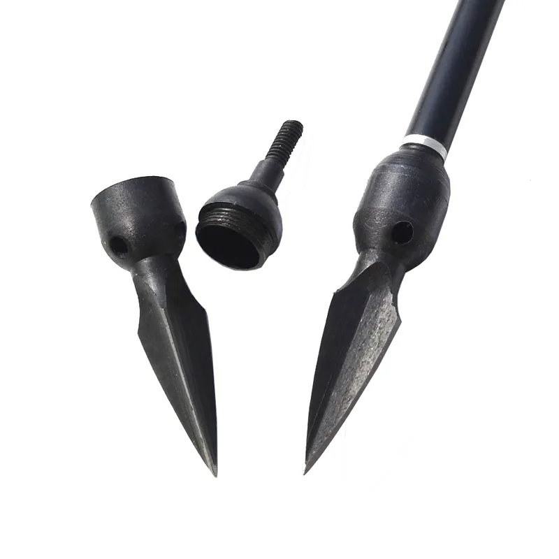 Arco e Flecha Ligas de Aço Pontas de Flechas Apito Arrowhead Broadhead Caça 2.9 Polegada Pontos Arco 6 Pcs 2 Arco e flecha