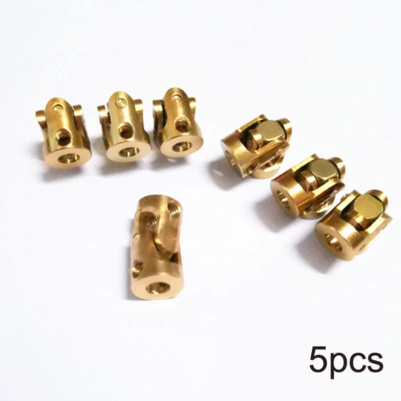 5 шт. универсальная микролатунная муфта 3x3 мм Длина муфты 13 детали мини-вала для