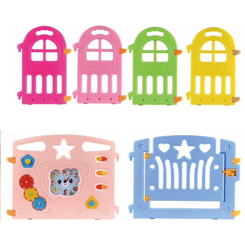 Baby Playpen Plastic Fencing For Children Indoor Game Play Yard Safety Barriers For Children Protector For Kids Pool Of Balls