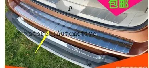 Для Nissan Rogue x trail 2014 2015 стальная наружная Задняя Крышка багажника наклейка