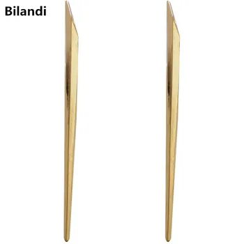 

Brief Simple Design Personality Single Zinc Alloy Gold Stud Earring For Woman Jewelry