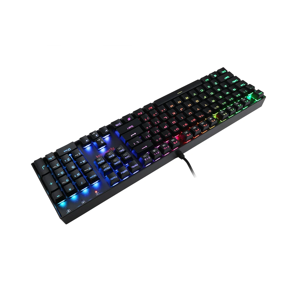 Игровая клавиатура Redragon K551 механическая клавиатура 104 клавиша RGB светодиодный подсветка Механическая компьютерная клавиатура с подсветкой для ПК Игр