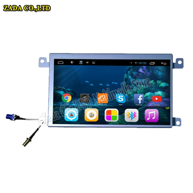 

NAVITOPIA Quad Core 7inch 2GB Android 7.1 Car Radio GPS for Audi Q7/A6L 2006 2007 2008 2009 2010 2011 2012 2013 2014 2015