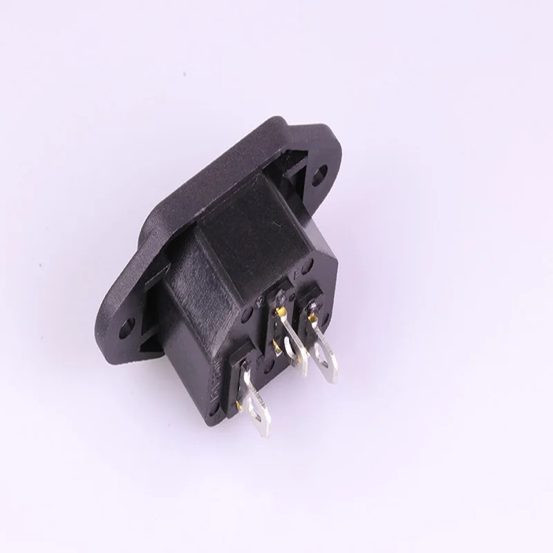 1 Pc 3 Pins AC DC Мощность Панель установлен разъем 250 V 10A розетка|Соединители| |