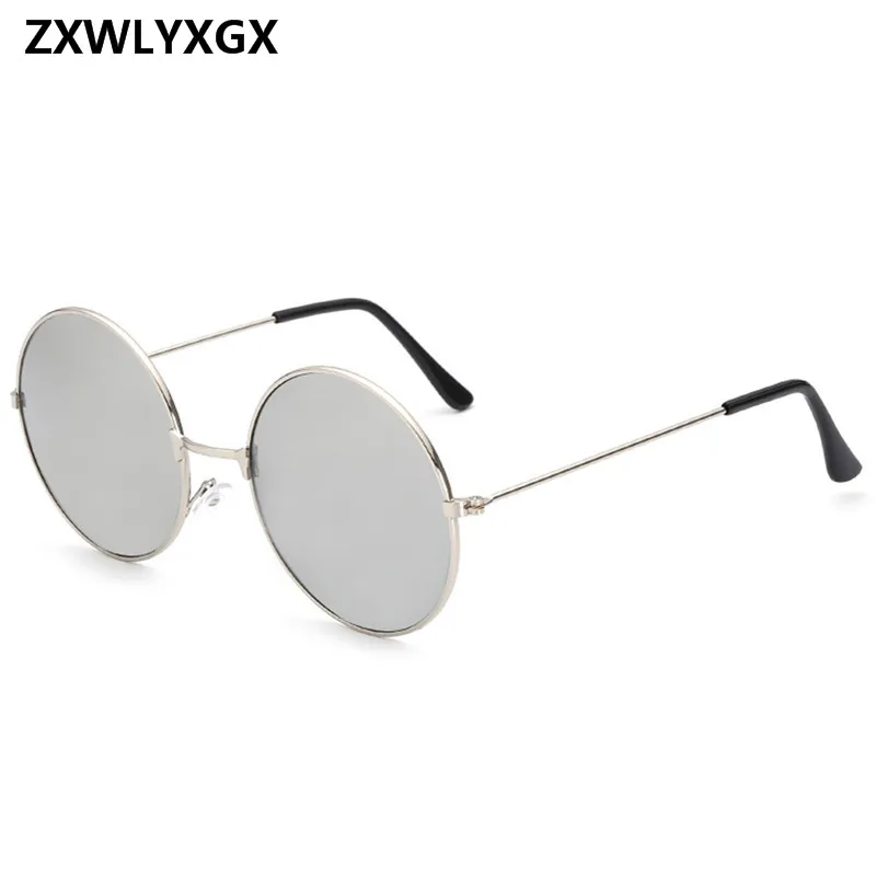 Vintage Round Sunglasses Women Men's Brand Designer Sun Glasses Ladies Spectacles Oculos de Sol Feminoculos_voghion.com