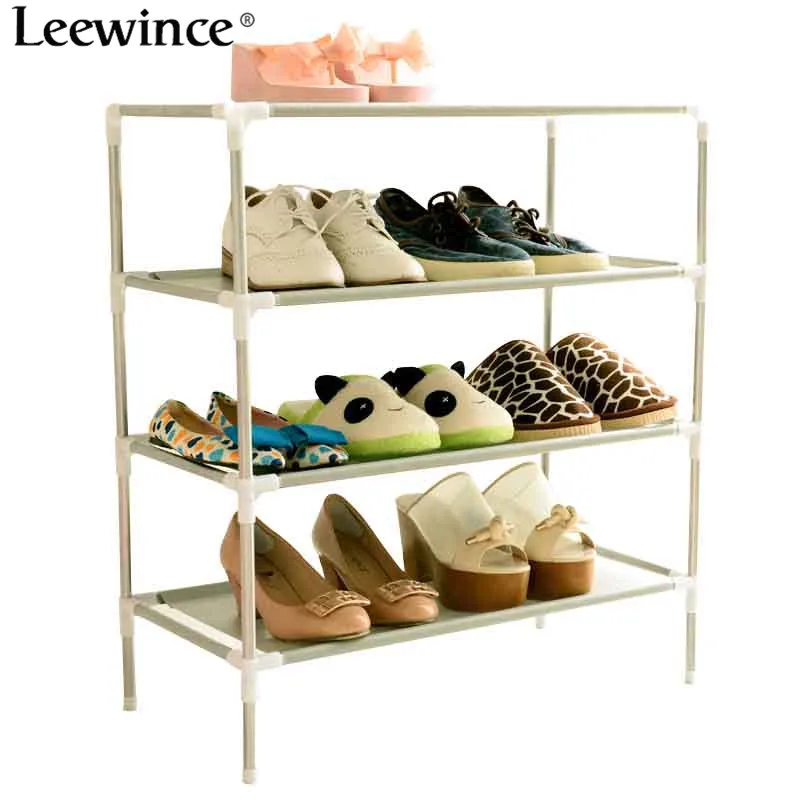 Leewince خزانة خذاء غير أحذية منسوجة رفوف تخزين كبيرة قدرة المنزل الأثاث DIY بسيطة الغبار خزانة خذاء Leewince خزانة خذاء غير أحذية منسوجة رفوف تخزين كبيرة قدرة المنزل الأثاث DIY بسيطة الغبار خزانة خذاء