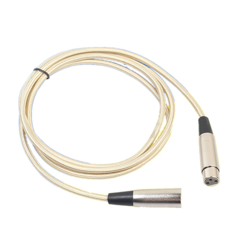 Rankman Cannon Cable Male to Female XLR Microphone Extension Cable for Audio Mixer Amplifiers VCR