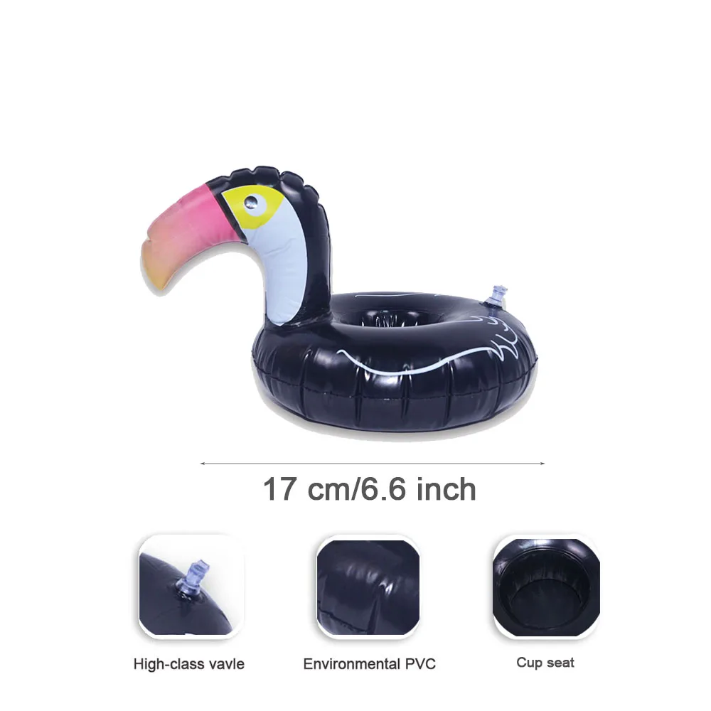 Ihome 10pcs Big Mouth Bird Inflatable Drink Holder Drinks Floats For Pool Party Toys Hobbies 800battery Sand Water Toys