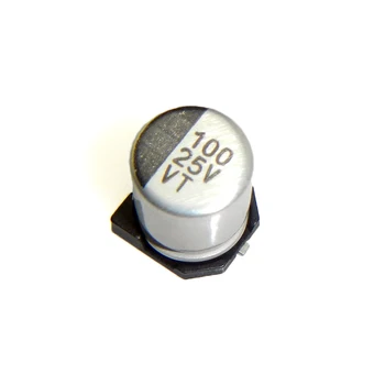 

100% New and original25V100 (6*7MM)Aluminium electrolytic capacitor