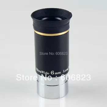 

New 1.25" F6mm 66 Degree Wide Angle Eyepiece for Telescope